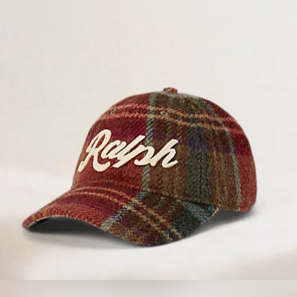 Polo by Ralph Lauren Multicolor Plaid Wool Cap